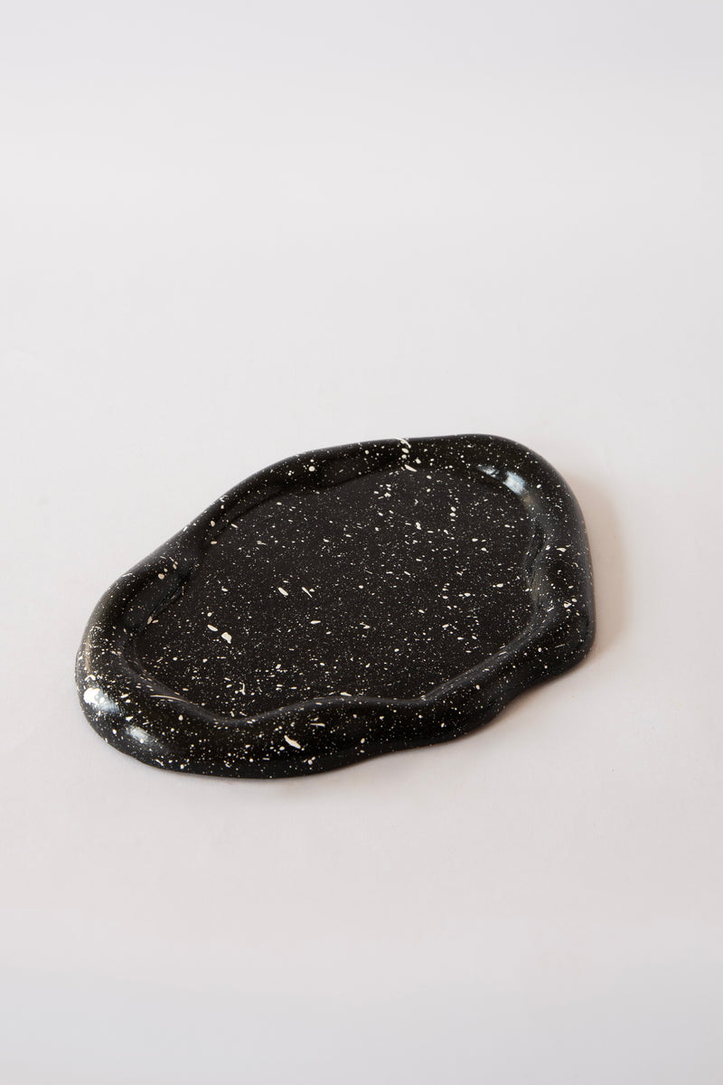Aura oval tray